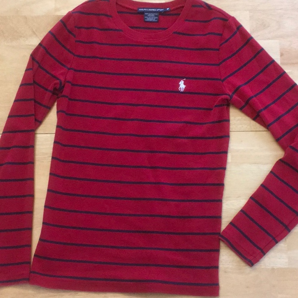 Ralph Lauren striped l/s